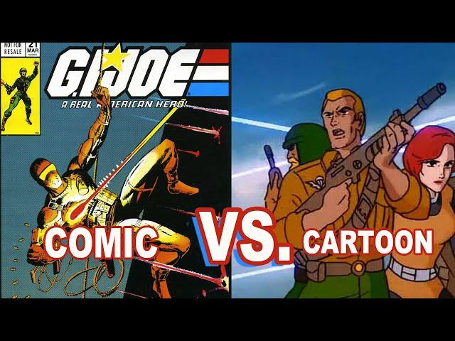 GI Joe Cartoon Vs Comic | What is CANON?