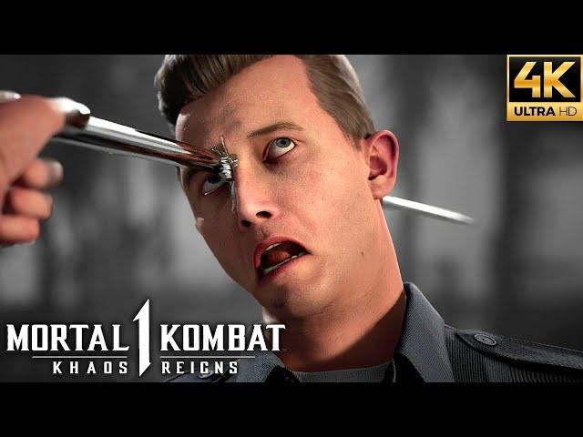 Mortal Kombat 1 - All Fatalities on T-1000 (4K 60FPS)