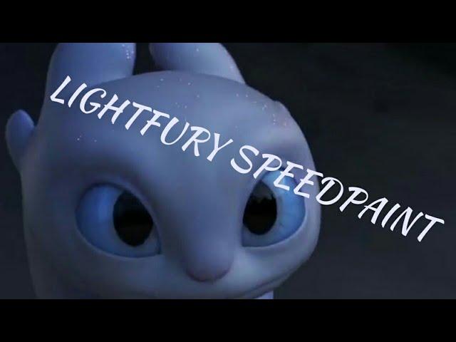 Lightfury Speedpaint httyd 3