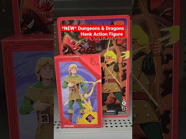 #shorts  NEW Dungeons & Dragons Hank Action Figure 40th Anniversary 