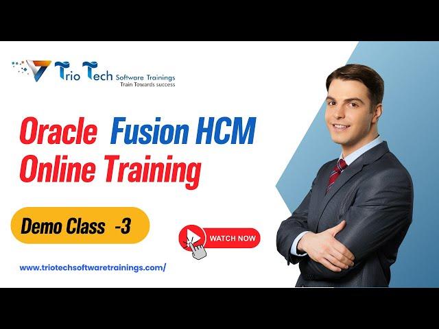 Oracle Fusion HCM Training Demo 3 | Oracle Fusion Cloud Online Training | Oracle Fusion HCM