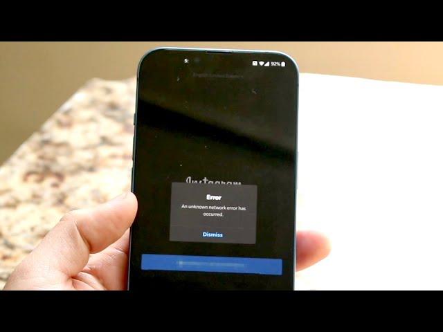 How To FIX Instagram "Oops An Error Occurred"