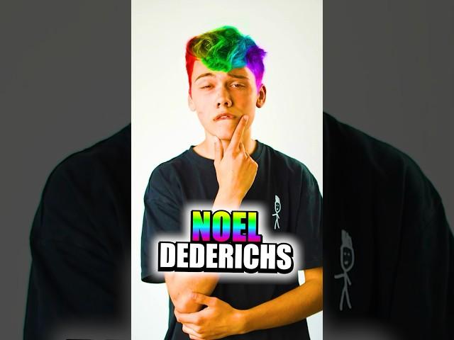 Noel Dederichs hat REGENBOGEN HAARE?!  // Welche Haarfarbe hast Du? #shorts