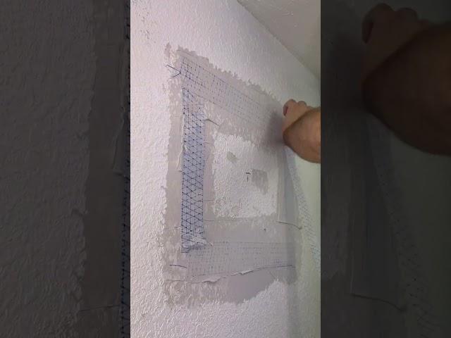 How To Repair A Hole in Your Wall FAST and EASY!!