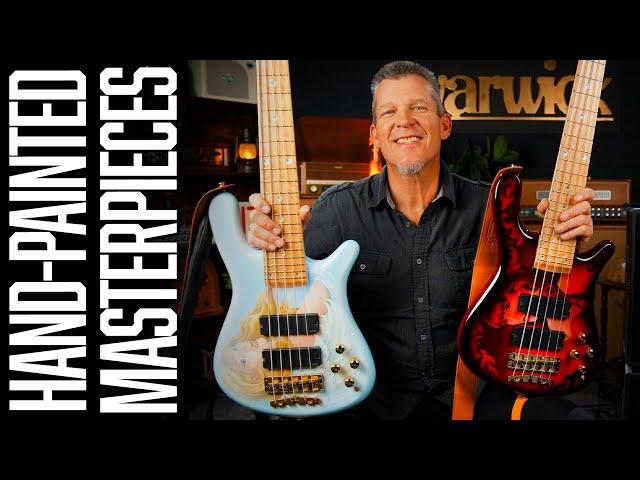 Warwick Custom Shop | Streamer 'Angel' and 'Devil' Bass | The Story and Demo with Andy Irvine