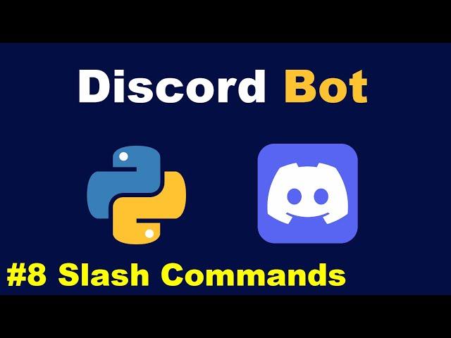 Professionelle (Slash-) Commands | Discord Bot in Python Programmieren #8