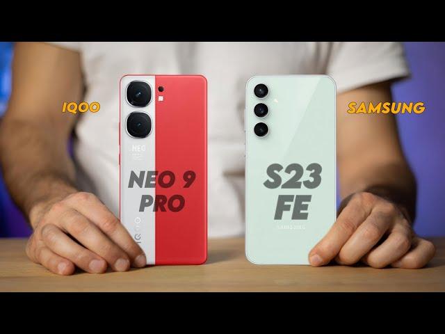 IQOO Neo 9 Pro and Samsung S23 FE Compare: A Detailed Analysis"