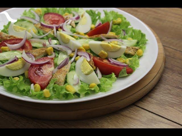 Pəhriz Salatı .Dietik Salat Resepti . Mayonezsiz Salat . Diet Salad Recipe