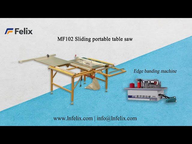 MF102-3 Saw Table Mini Edge Banding Machine