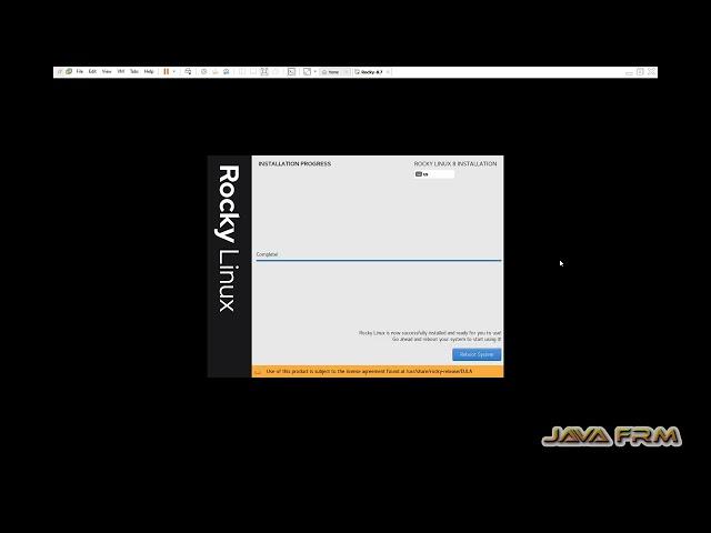 Rocky Linux 8.7 Installation on VMWare Workstation Pro 17 with Guest Additions