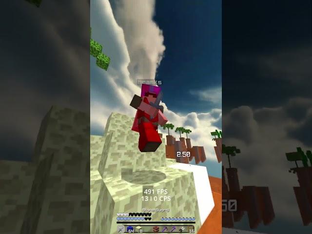 Minecraft Bedwars + PVP (Mineland, Fireball Fight, Butterfly Click) #bedwars #minecraft #mineland