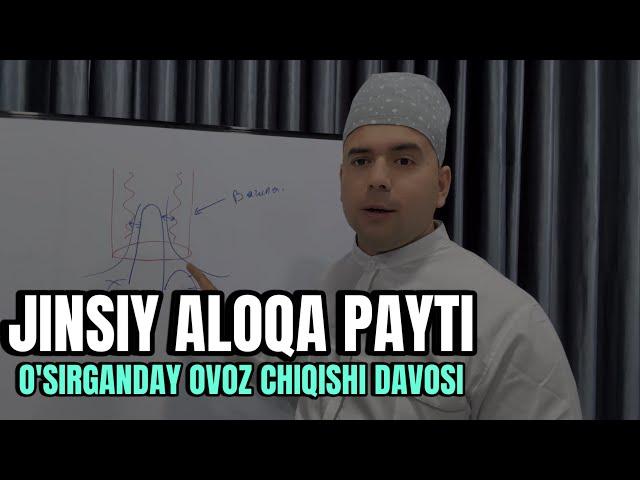 JINSIY ALOQADA O’SIRGANDAY OVOZ CHIQISHI