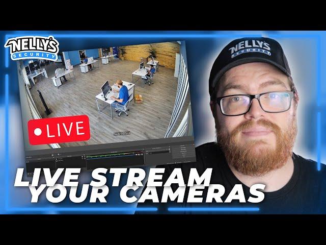 How to Live Stream Your IP & HD-TVI Security Cameras with OBS! (Three Methods)