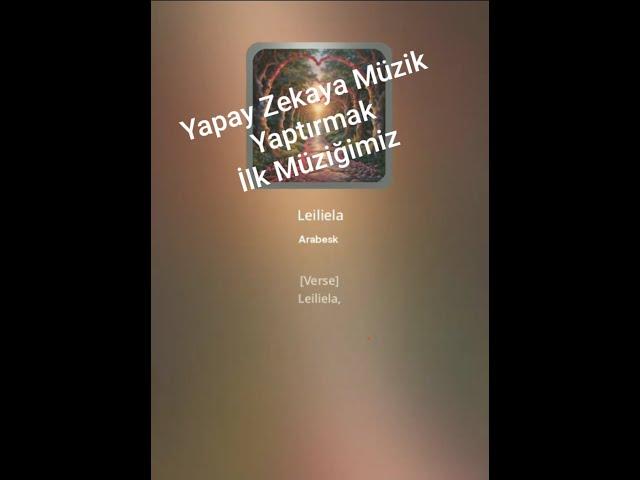 Yapay zeka ile ilk müzik yaptırma deneyimi