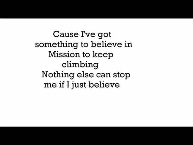 Dima Bilan Believe lyrics