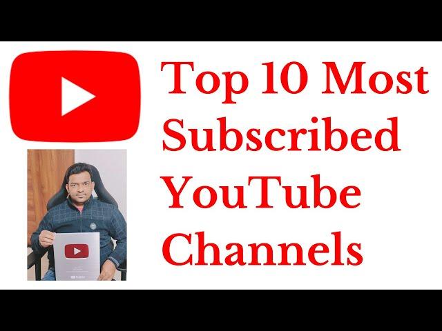 Top 10 Most Subscribed YouTube Channels 2024 | Ramesh Fadatare