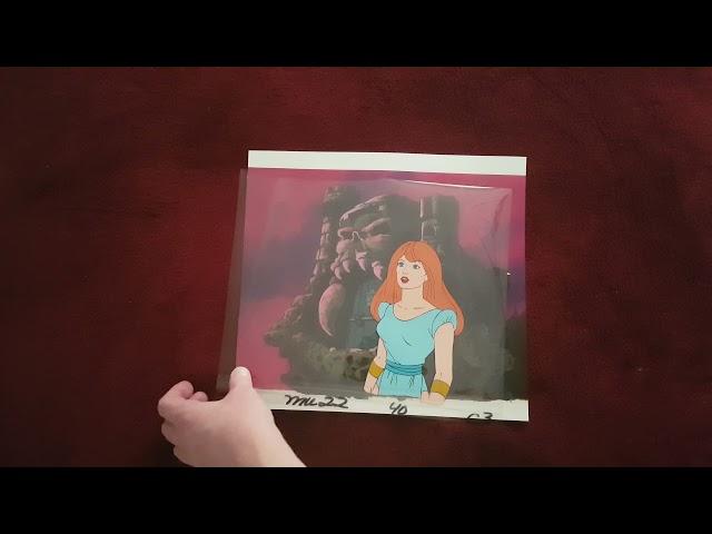 Mostly MOTU Animation Cel Unpacking Video 04
