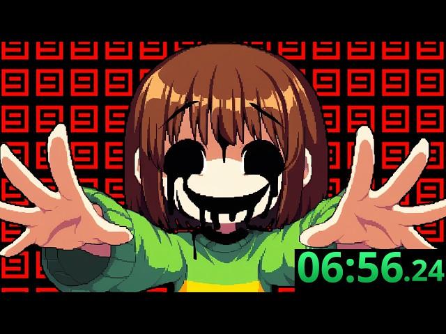 Undertale, but Chara is a Speedrunner