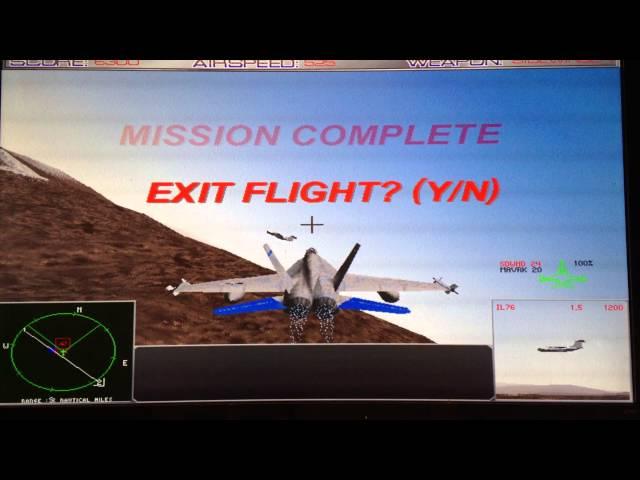 Fighter Pilot Mission 1: Business As Usual