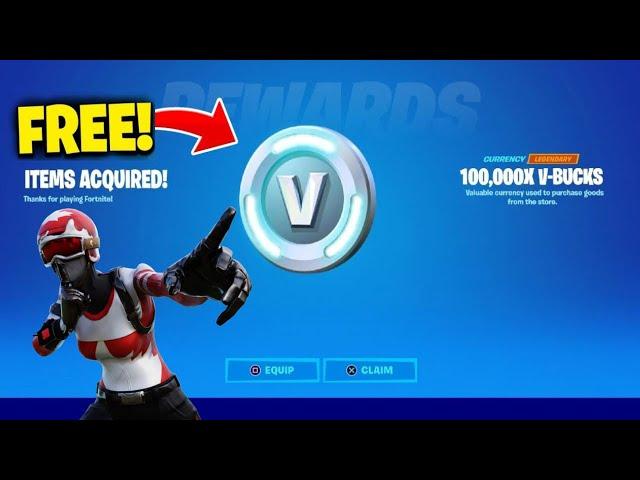 How to Get FREE V-BUCKS in Fortnite 2025! (FREE REWARDS FOR EVERYONE)