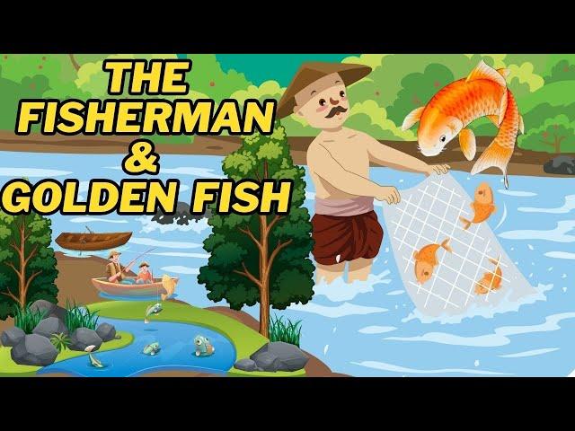 The Fisherman And Golden Fish Bedtime Story For Kids | Fairy Tales In English #stories