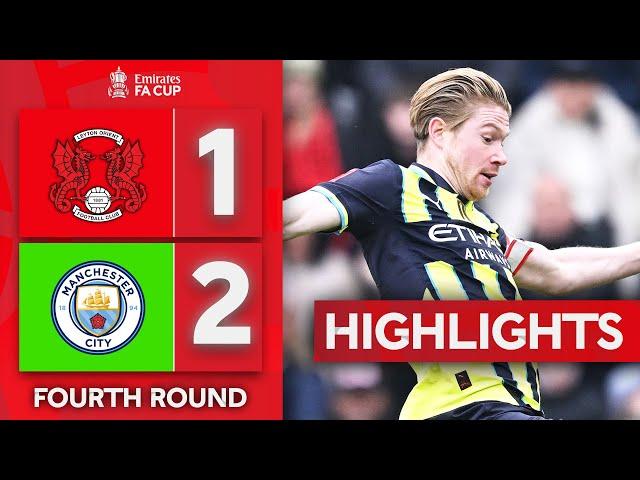 Khusanov & KDB to The Rescue! | Leyton Orient 1-2 Manchester City | Emirates FA Cup 2024-25