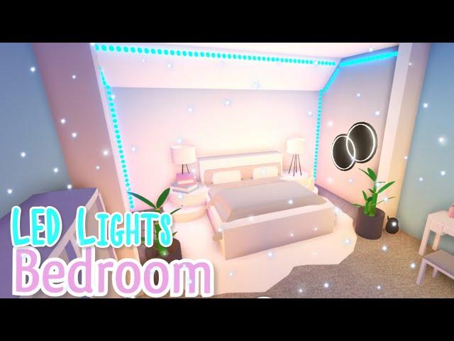 Aesthetic LED Lights Bedroom | Adopt Me Speed build! Roblox