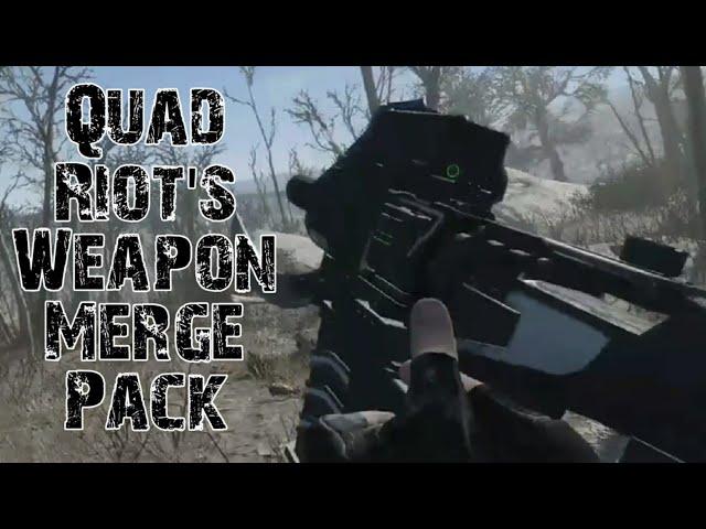 Quad Riot's Weapon Merge Pack - Fallout 4 mods