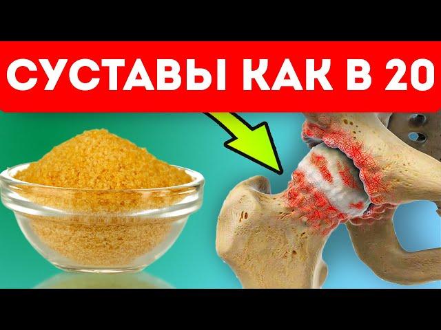 От хруста и скрипа в суставах! Продукты для хрящевой ткани!