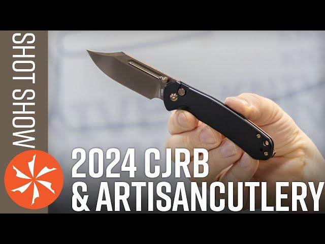 New ArtisanCutlery and CJRB at SHOT Show 2024 - KnifeCenter.com