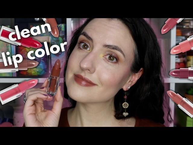 NEW DRUGSTORE LIPSTICK! CoverGirl Clean Lip Color Lipstick | Lip Swatches + Review