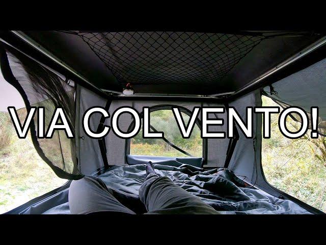 Via col vento! | Tenda da tetto auto TentBox