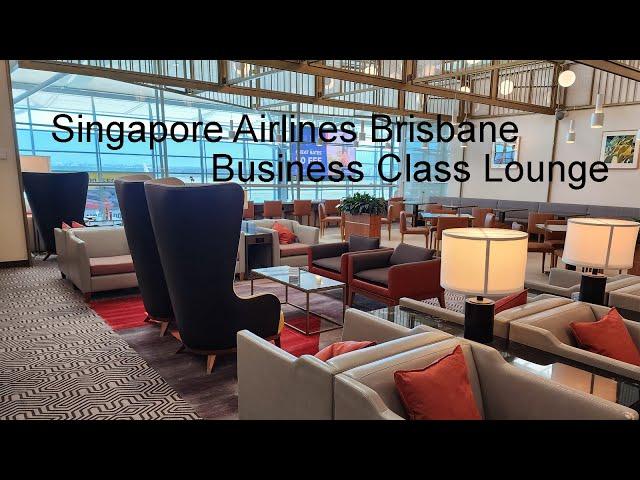 Singapore Airlines Brisbane Business Class lounge