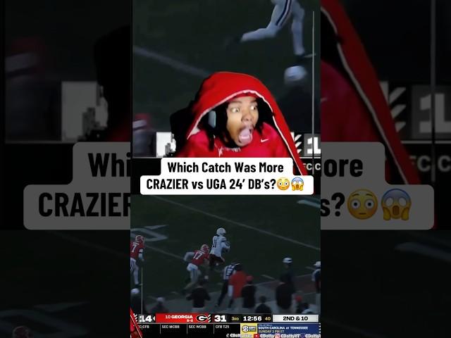 Georgia Fan COULDNT BELIEVE These Catches vs UGA 24’ DB’s