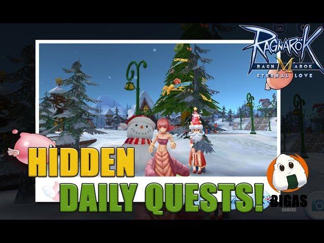 Hidden Daily Quests @ Gingerbread City! | Ragnarok Mobile: Eternal Love