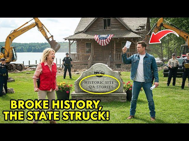 HOA Karen Demolished My Grandpa’s Cabin, Unaware It’s Protected by a State Preservation Act