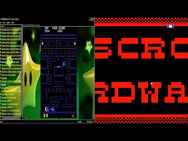 SCROLLER 2017 Hurray Banana MakeTrax HBMAME HB MAME HACK BOOTLEG ARCADE MACHINE MAMEUI HOMEBREW HOME