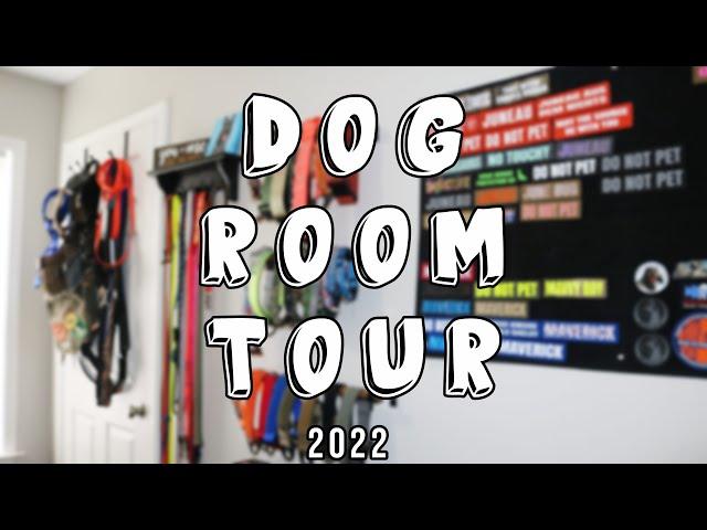 Dog Training Room Tour - 2022