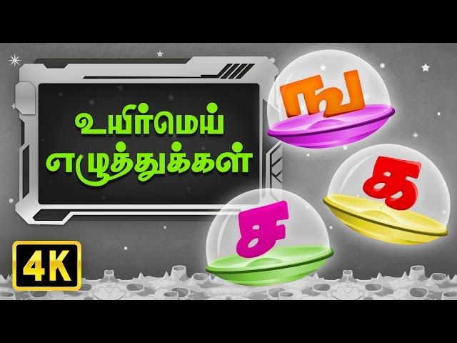 உயிர்மெய் எழுத்துக்கள் (UyirMei Ezhuthukkal) | Ilakana Padalgal | Tamil Rhymes For Kids