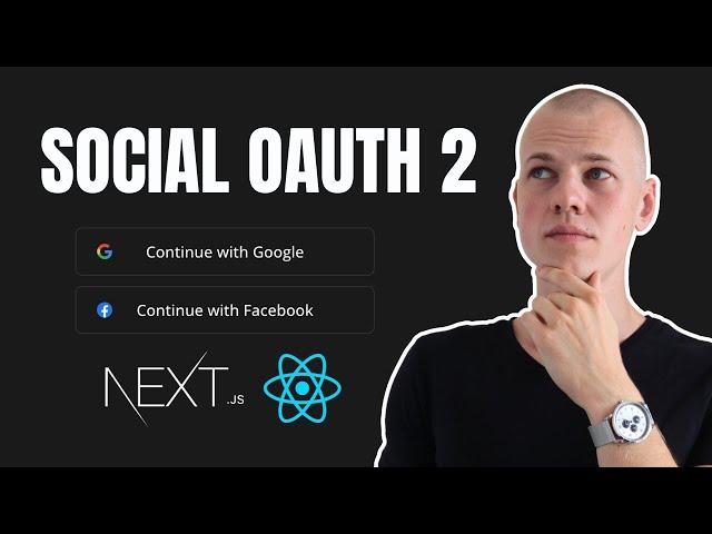 Full-Stack Implementation of OAuth 2 Authentication (Google & Facebook) with NextJS and NodeJS