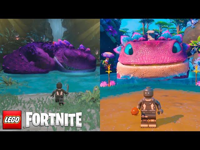 КАК НАЙТИ КЛОМБО И ЕГО УБЕЖИЩЕ В LEGO FORTNITE