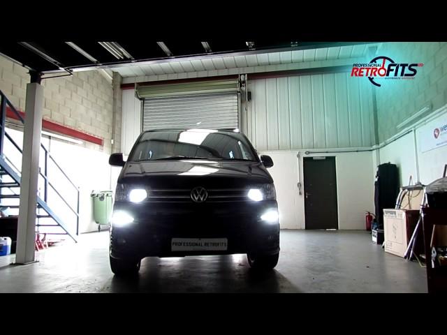 VW T5 1 LED DRL lights ZGB7E0052191 fitted