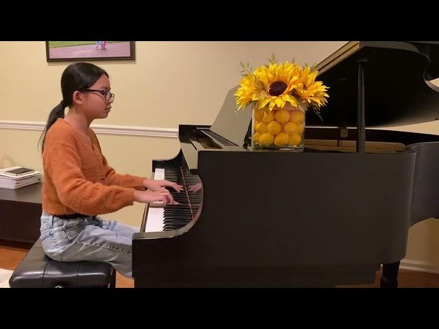 Agatha Dinata (11 year old) plays Nocturne in D minor, Op. 19 No. 4 by Tchaikovsky