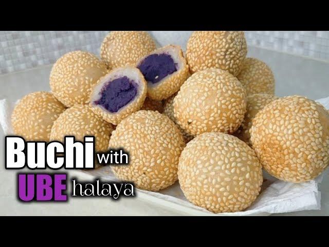 Buchi with UBE halaya by mhelchoice madiskarteng Nanay