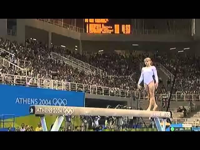 Anna Pavlova - Balance Beam - 2004 Olympics - All Around