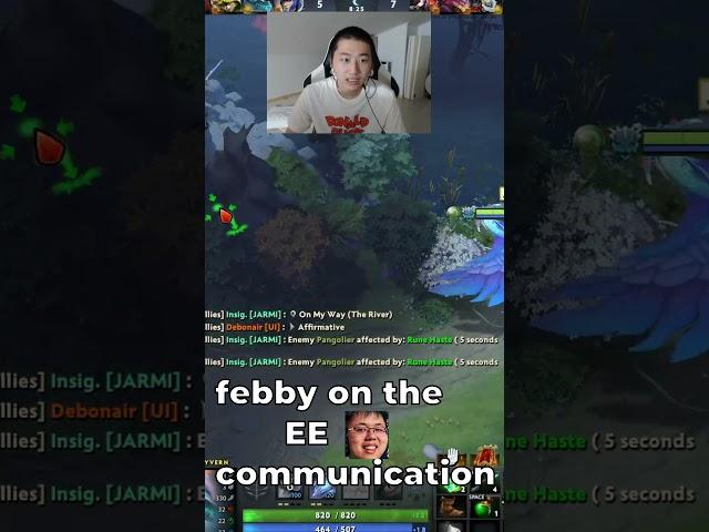 Febby's take on EE's COMMUNICATION #shorts