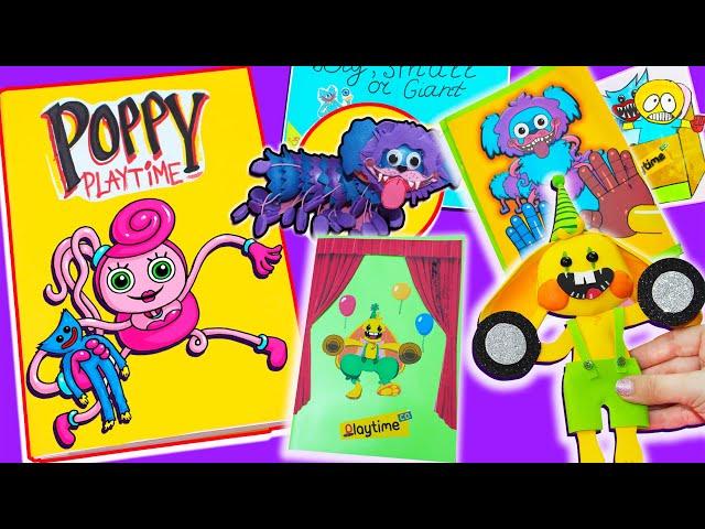 Поппи ПлейТайм Новые 3 Игровые книги с Хагги Вагги своими руками/ DIY 3 Gaming BOOK Poppy Playtime