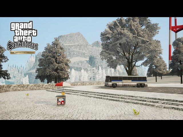 Обзор модов GTA SA: The Definitive Edition #31 – Snow Conversion 2021 [Штат покрыт снегом]