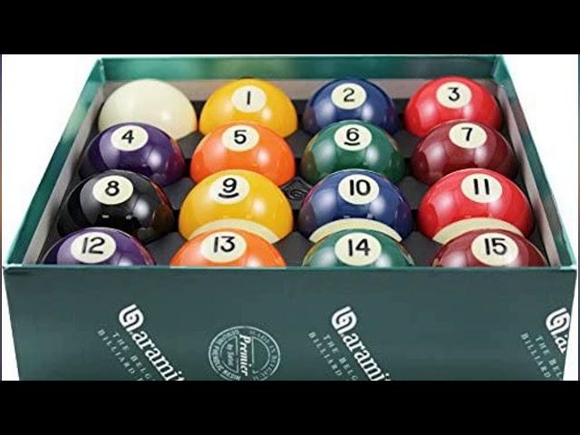 Aramith Billiard Balls - Premier Belgian review