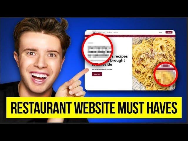 9 Must Have Items for Restaurant Website